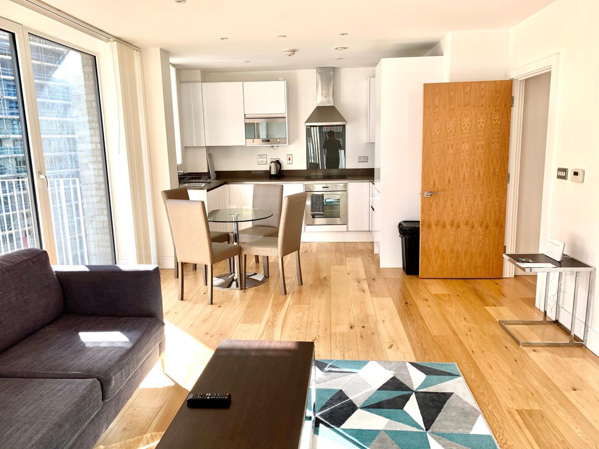 Modern London Excel 2 Bedrooms 2 Bathrooms, Parking, Kitchen, Lounge, Balcony Apartment Eksteriør billede