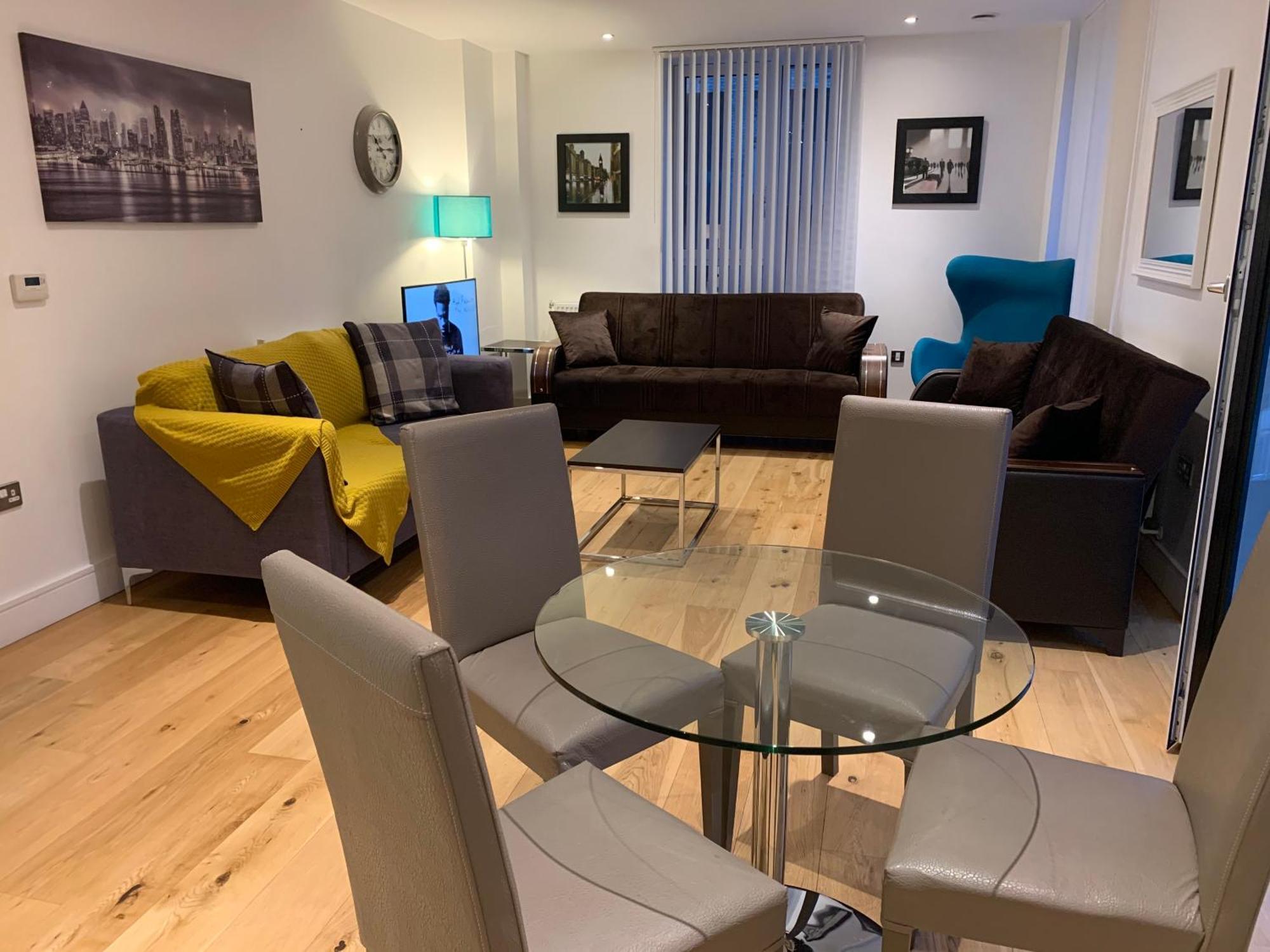 Modern London Excel 2 Bedrooms 2 Bathrooms, Parking, Kitchen, Lounge, Balcony Apartment Eksteriør billede