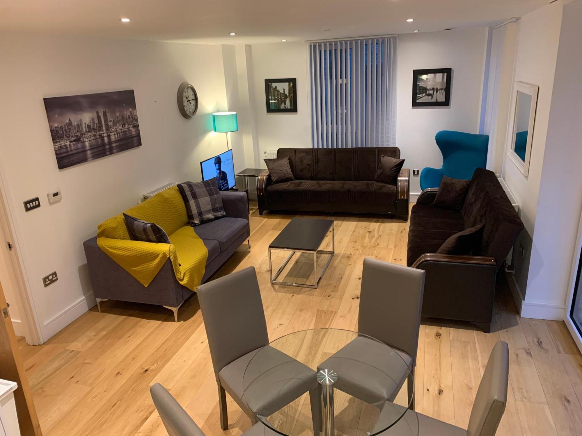 Modern London Excel 2 Bedrooms 2 Bathrooms, Parking, Kitchen, Lounge, Balcony Apartment Eksteriør billede
